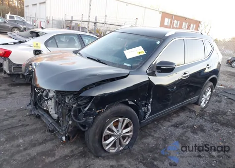 2015 Nissan Rogue Sv z USA, uszkodzony, nr VIN KNMAT2MV0FP528957